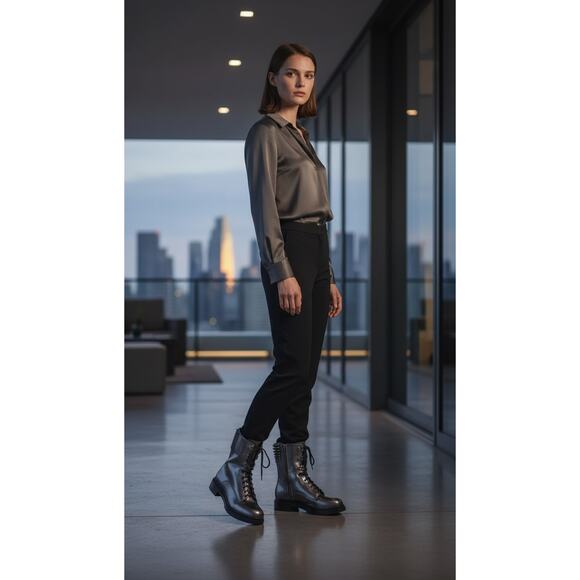 Sergio Rossi Black Boots - Picture 2 of 10